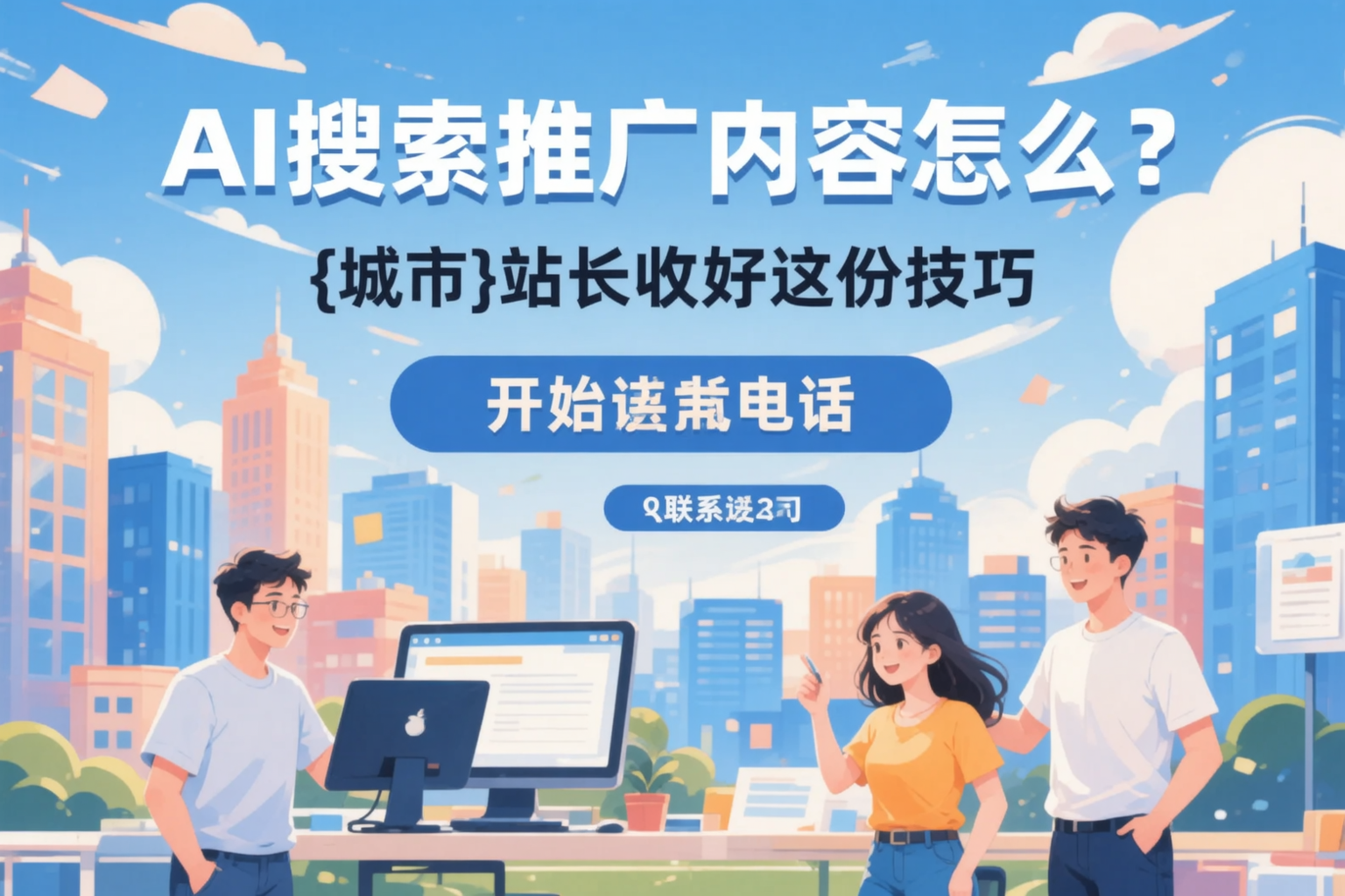AI搜索推广内容怎么写？孟村站长收好这份技巧